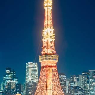 Tokyo night iPhone wallpaper
