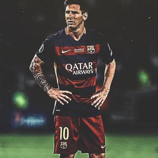 Leo Messi phone wallpaper