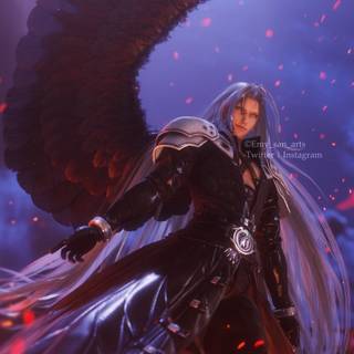 Sephiroth iPhone wallpaper