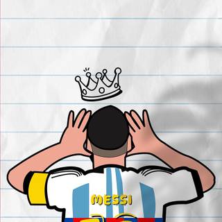 Leo Messi phone wallpaper