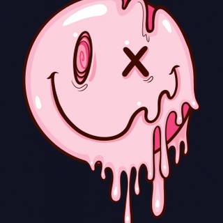 iPhone drippy wallpaper