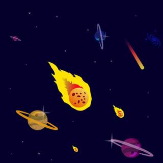 Minimal space phone wallpaper