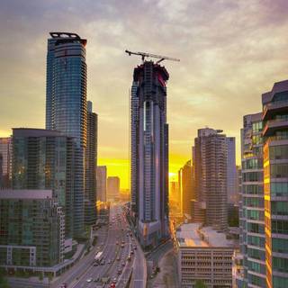 iPhone 12 city wallpaper