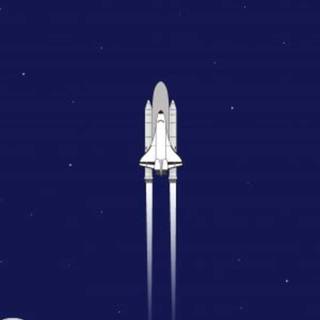 Minimal space phone wallpaper