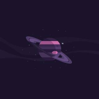 Minimal space phone wallpaper