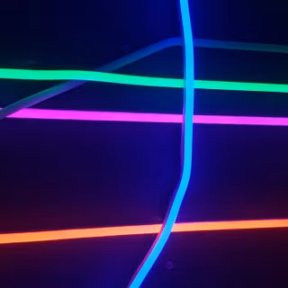 Neon lights iPhone wallpaper