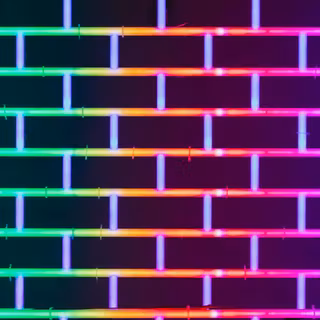 Neon lights iPhone wallpaper