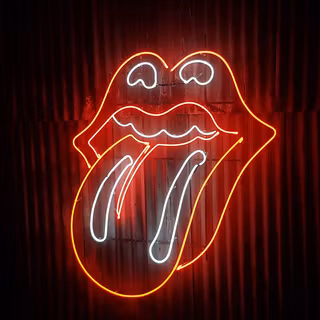 Neon lights iPhone wallpaper