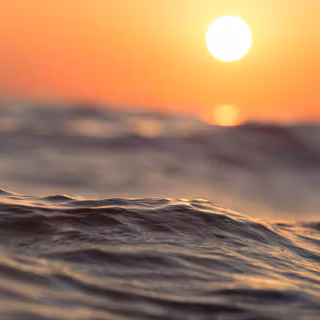 Ocean waves phone wallpaper