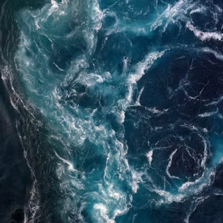 Ocean waves phone wallpaper