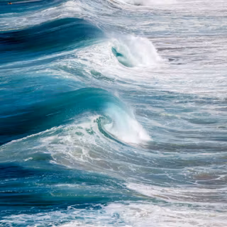 Ocean waves phone wallpaper
