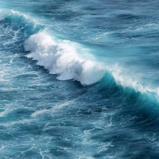 Ocean waves phone wallpaper