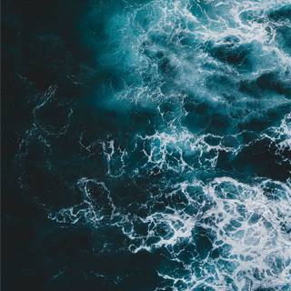 Ocean waves phone wallpaper
