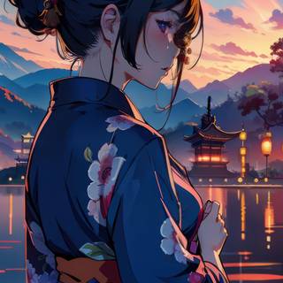 Phone anime girls wallpaper