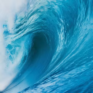 Ocean waves phone wallpaper