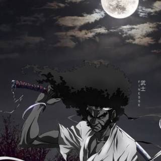 Afro samurai phone wallpaper