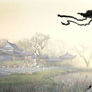 Samurai fighting wallpaper