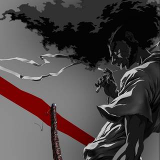 Afro samurai phone wallpaper