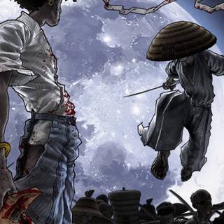Afro samurai phone wallpaper