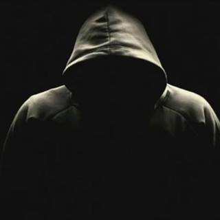 Creepy black wallpaper