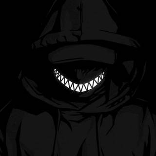 Creepy black wallpaper