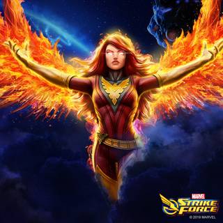 Phoenix Force Marvel wallpaper