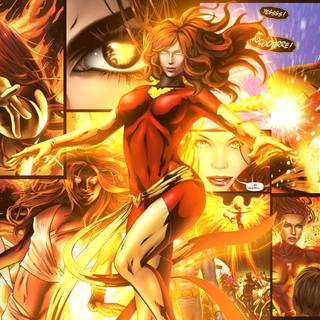 Phoenix Force Marvel wallpaper