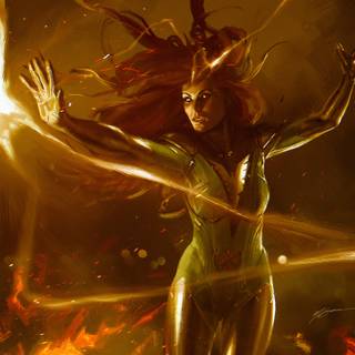 Phoenix Force Marvel wallpaper