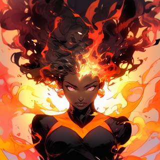 Phoenix Force Marvel wallpaper
