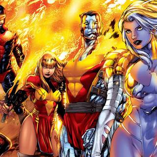 Phoenix Force Marvel wallpaper