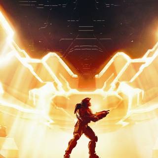Halo iPhone HD wallpaper