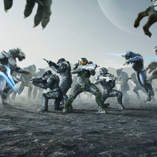 Halo iPhone HD wallpaper