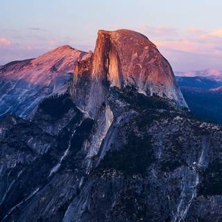 Yosemite National Park USA Half Dome and El Capitan wallpaper