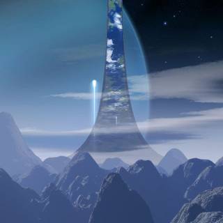Halo iPhone HD wallpaper