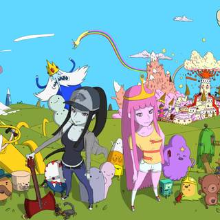 Adventure Time computer wallpaper