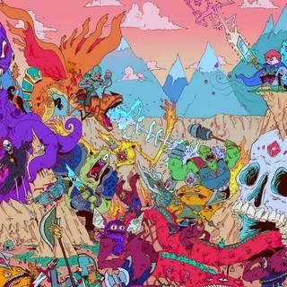 Adventure Time computer wallpaper