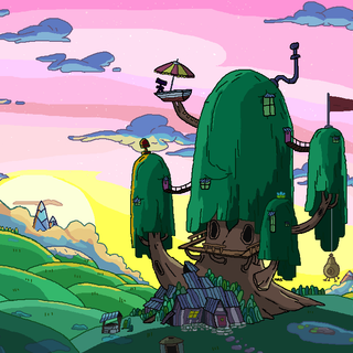 Adventure Time computer wallpaper