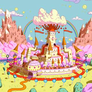 Adventure Time computer wallpaper