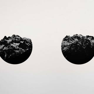 Half and half desktop wallpaper