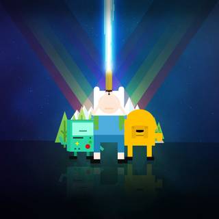 Adventure Time computer wallpaper