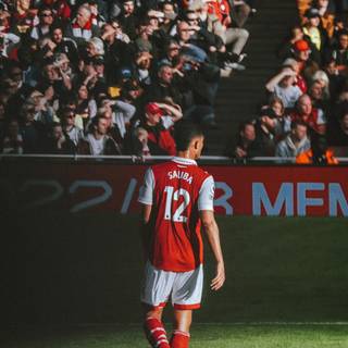Saliba iPhone wallpaper
