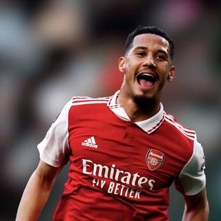 Saliba iPhone wallpaper