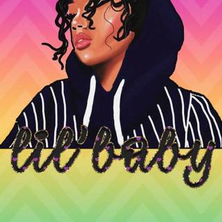 Black cute girl wallpaper