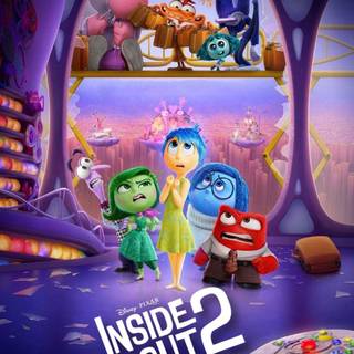 Inside Out 2 movie wallpaper