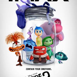 Inside Out 2 movie wallpaper