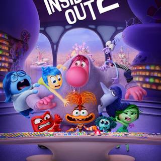 Inside Out 2 movie wallpaper