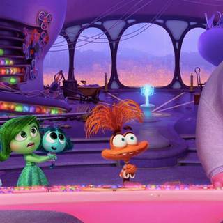 Inside Out 2 movie wallpaper
