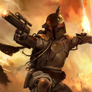 Star Wars Bounty Hunter 4k gaming wallpaper