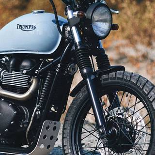 Scrambler motorcycle wallpaper