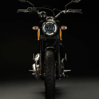 Scrambler motorcycle wallpaper